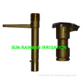 high quality 3/4" Inlet brass quick coupling valve